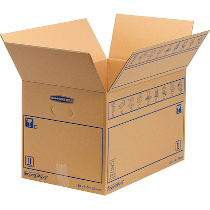 Artikelbild 3 für 10 Bankers Box Umzugskartons SmoothMove Standard 55,5 x 35,5 x 36,0 cm, Artikelnummer 539058