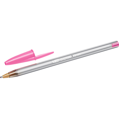 Artikelbild 4 für BIC Kugelschreiber Cristal Fun transparent, Schreibfarbe: farbsortiert, 4 St., Artikelnummer 500337