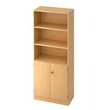 Artikelbild 1 für HAMMERBACHER Regalschrank V6770, V6770/3/3/SG ahorn 80,0 x 42,0 x 200,4 cm, Artikelnummer 862906