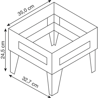 Artikelbild 2 für HAMMERBACHER Hängeregistraturkorb ohne Mappen grau, Artikelnummer 395451