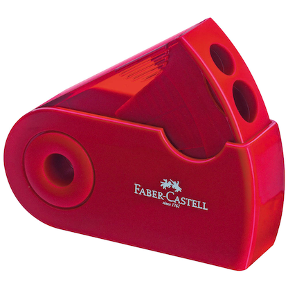 Artikelbild 2 für FABER-CASTELL Dosenspitzer doppelt Sleeve farbsortiert, Artikelnummer 243659