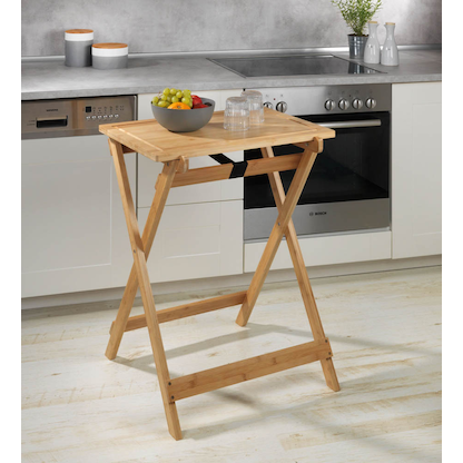 Artikelbild 5 für WENKO Lugo Beistelltisch Bambus braun 60,0 x 52,0 x 79,0 cm, Artikelnummer 810913