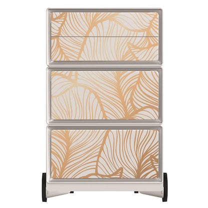 Artikelbild 3 für PAPERFLOW easyBox Classic Chic Rollcontainer weiß, bunt 4 Auszüge 39,0 x 43,6 x 64,2 cm, Artikelnummer 214613