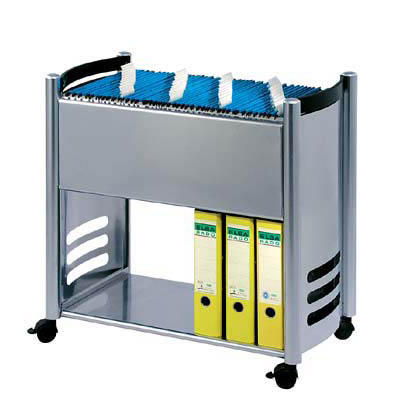 Artikelbild 15 für Kerkmann Hängemappenwagen Typ 23 grau für bis zu 80 Hängemappen, Artikelnummer 476457