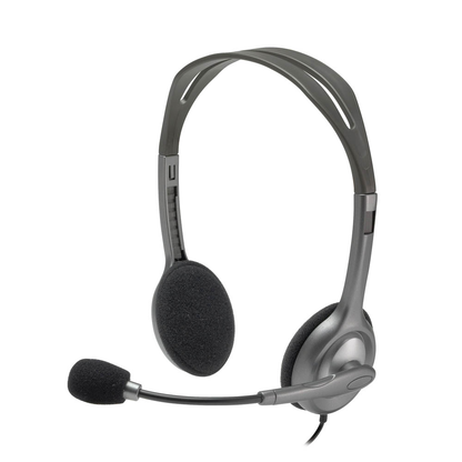 Artikelbild 20 für Logitech H111 Headset schwarz, grau, Artikelnummer 350076