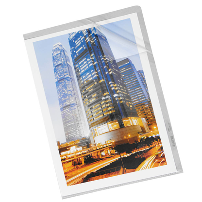 Artikelbild 3 für AKTION: 100 LEITZ Sichthüllen 4020 DIN A4 glasklar glatt 0,16 mm, Artikelnummer 663973