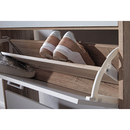 Artikelbild 9 für WOHNLING Schuhschrank, WL1.794 sonoma-eiche 3 Fachböden 80,0 x 24,0 x 95,0 cm, Artikelnummer 906101