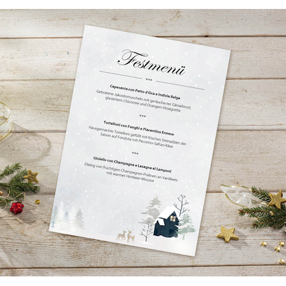 Artikelbild 3 für SIGEL Weihnachtsbriefpapier Cozy Christmas Motiv DIN A4 90 g/qm 25 Blatt, Artikelnummer 338446