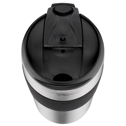 Artikelbild 2 für THERMOcafé by THERMOS Isolierbecher PRO schwarz, silber 400,0 ml, Artikelnummer 482402