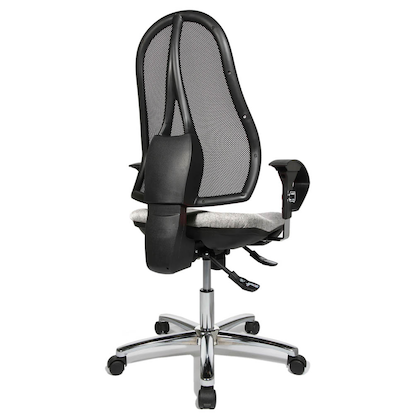 Artikelbild 4 für Topstar Bürostuhl Open Point SY Deluxe, OP290U G23 Stoff grau, Gestell chrom, Artikelnummer 617631
