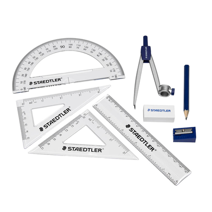 Artikelbild 5 für STAEDTLER Lineal-Set transparent, Artikelnummer 533053