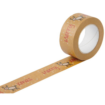 Artikelbild 15 für WIHEDÜ Packband Ökopack Motivdruck X-Mas braun 50,0 mm x 25,0 m 1 Rolle, Artikelnummer 635512