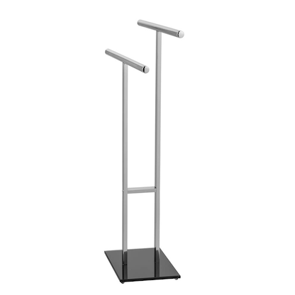 Artikelbild 4 für WENKO Handtuchständer Lava silber, Artikelnummer 808834