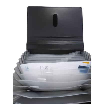 Artikelbild 5 für FolderSys Fächermappe 12 Fächer schwarz, Artikelnummer 642074