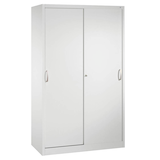 Artikelbild 1 für CP Schiebetürenschrank C 2000 Acurado, 2040-00 S10165 lichtgrau 4 Fachböden 120,0 x 40,0 x 195,0 cm, Artikelnummer 303628