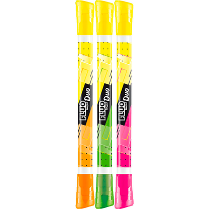 Artikelbild 2 für maped FLUO DUO Textmarker farbsortiert, 3 St., Artikelnummer 701692