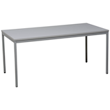 Artikelbild 1 für Gürkan Mehrzwecktisch grau rechteckig, Vierkantrohr grau, 180,0 x 80,0 x 75,0 cm, Artikelnummer 824678