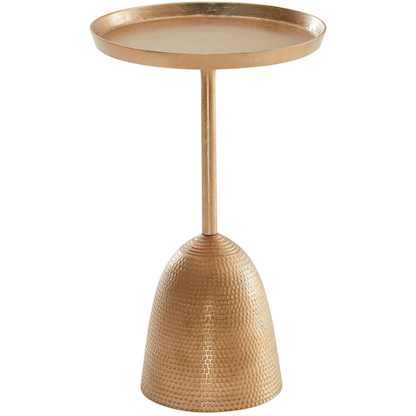 Artikelbild 5 für WOHNLING Beistelltisch Aluminium gold 33,0 x 33,0 x 53,0 cm, Artikelnummer 166339