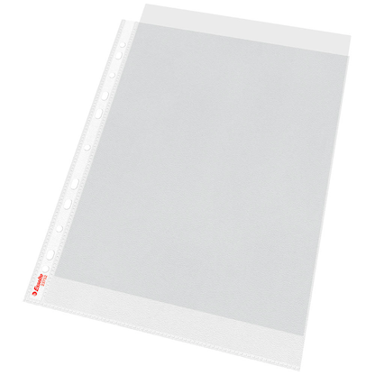 Artikelbild 7 für 100 Esselte Prospekthüllen DIN A4 transparent genarbt 0,07 mm, Artikelnummer 864389