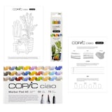 Artikelbild 1 für COPIC® Ciao 3D Botanic Palette Starter Layoutmarker-Set farbsortiert 1,0 + 6,0 mm, 1 Set, Artikelnummer 606679