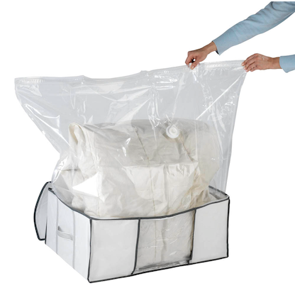 Artikelbild 7 für WENKO Soft Box L Vakuum-Unterbettkommode perlweiß/grau 65,0 x 25,0 x 50,0 cm, Artikelnummer 811552