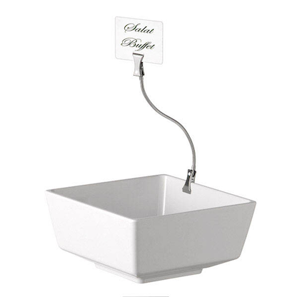 Artikelbild 3 für APS Schildhalter FLEXIBEL silber ohne Fächer, Artikelnummer 198777