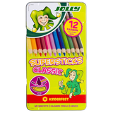 Artikelbild 1 für JOLLY SUPERSTICKS CLASSIC KINDERFEST Buntstifte farbsortiert, 12 St., Artikelnummer 312431