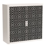 Artikelbild 1 für PAPERFLOW easyOffice Black & White Rollladenschrank 60532 2 Fachböden 110,0 x 41,5 x 104,0 cm, Artikelnummer 210797