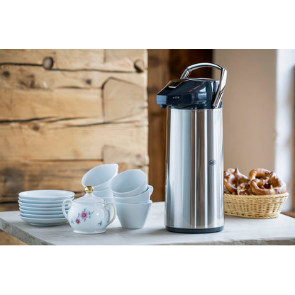 Artikelbild 9 für alfi Isolier-Getränkespender schwarz, silber 3,0 l, Artikelnummer 482119