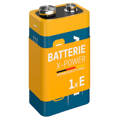 Artikelbild für ANSMANN Batterie X-POWER E-Block 9,0 V, Artikelnummer 585018