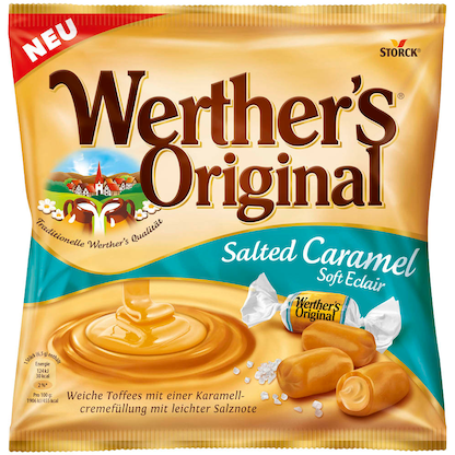 Artikelbild für Werther’s® Original Soft Salted Caramel Kaubonbons 25 St./ 180,0 g, Artikelnummer 954848