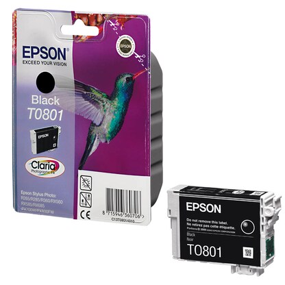 Artikelbild 7 für EPSON T0801 schwarz Druckerpatrone, Artikelnummer 868315