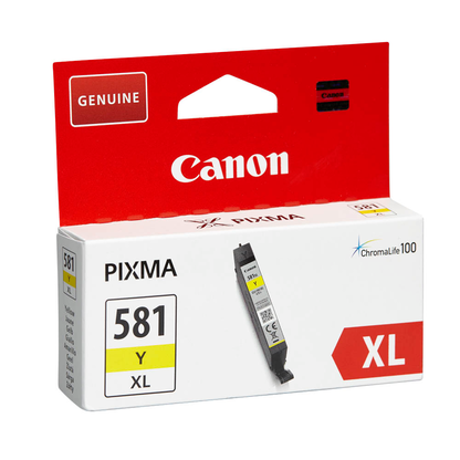 Artikelbild 2 für Canon CLI-581 XL Y gelb Druckerpatrone, Artikelnummer 437208