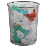 Artikelbild 1 für Zeller Meshline Papierkorb 17,5 l grau, Artikelnummer 795807