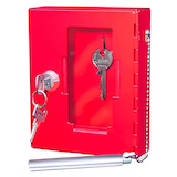 Artikelbild 1 für WEDO Notschlüsselkasten rot Zylinderschloss, Artikelnummer 563841