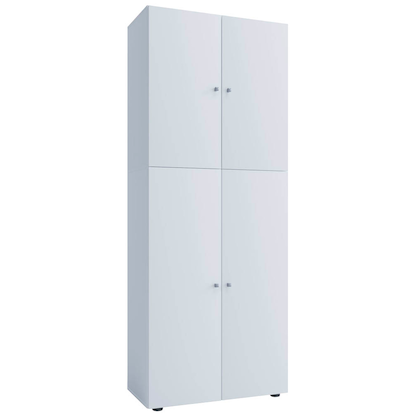 Artikelbild 5 für VCM my home Putzmittelschrank Lona, 913848 weiß 3 Fachböden 70,2 x 39,0 x 183,0 cm, Artikelnummer 622629