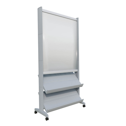 Artikelbild 2 für PAPERFLOW Prospektregal SPP1.35 silber DIN A3, DIN A4 6 Fächer, Artikelnummer 528238