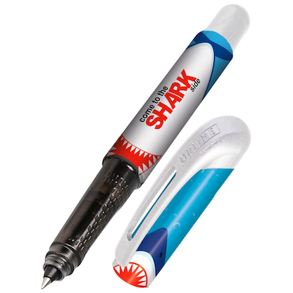 Artikelbild 2 für ONLINE® Rollerball College Shark Tintenroller mehrfarbig 0,7 mm, Schreibfarbe: blau, 1 St., Artikelnummer 616948