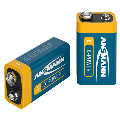 Artikelbild 3 für ANSMANN Batterie X-POWER E-Block 9,0 V, Artikelnummer 585018