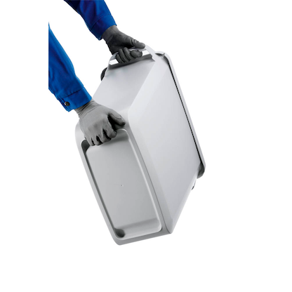 Artikelbild 3 für DURABLE Durabin 60 Mülleimer 60,0 l grau, schwarz, Artikelnummer 187359