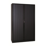 Artikelbild 1 für Gürkan Rollladenschrank schwarz 4 Fachböden 120,0 x 46,0 x 195,0 cm, Artikelnummer 563407