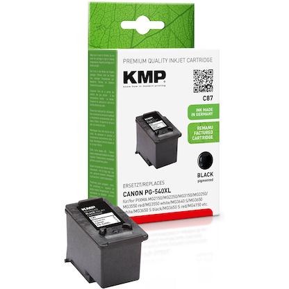 Artikelbild 21 für KMP C87 schwarz Druckkopf kompatibel zu Canon PG-540XL, Artikelnummer 720177