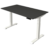 Artikelbild 1 für Kerkmann Move 4 elektrisch höhenverstellbarer Schreibtisch anthrazit rechteckig, T-Fuß-Gestell weiß 140,0 x 80,0 cm, Artikelnummer 997945