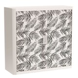 Artikelbild 1 für PAPERFLOW easyOffice Black & White Rollladenschrank 60564 2 Fachböden 110,0 x 41,5 x 104,0 cm, Artikelnummer 209987