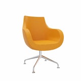Artikelbild 1 für fm Sessel Pirum orange chrom Stoff, 1 St., Artikelnummer 446977