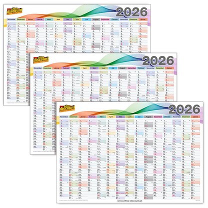 Artikelbild 5 für 3 office discount Jahresplaner 2026, Artikelnummer 550469