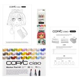Artikelbild 1 für COPIC® Ciao Vibrant Palette Starter Layoutmarker-Set farbsortiert 1,0 + 6,0 mm, 1 Set, Artikelnummer 606729