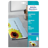 Artikelbild 1 für AVERY Zweckform InkJetfolien 2500 klar, 10 St., Artikelnummer 216473