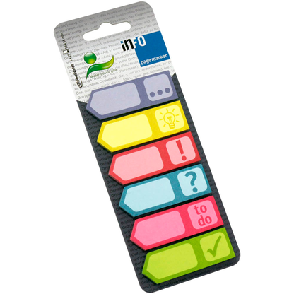 Artikelbild 12 für inFO Symbole Haftmarker farbsortiert 