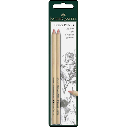 Artikelbild für FABER-CASTELL Radierstifte PERFECTION 7056 weiß, 2 St., Artikelnummer 252264